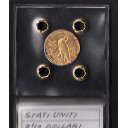 STATI UNITI 1928 - 2,5 Dollars Oro  Testa di Indiano Buona conservazione